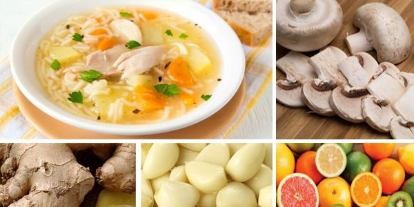 5 Mejores alimentos para curar un resfrío
