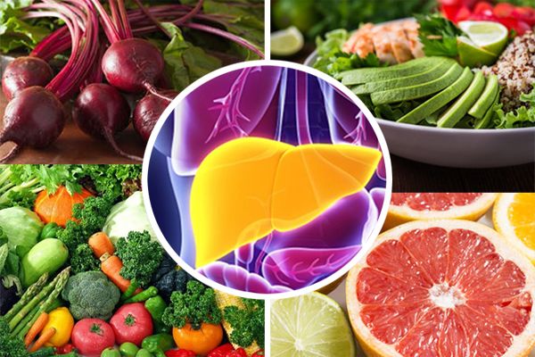 20 Alimentos para el hígado tóxico